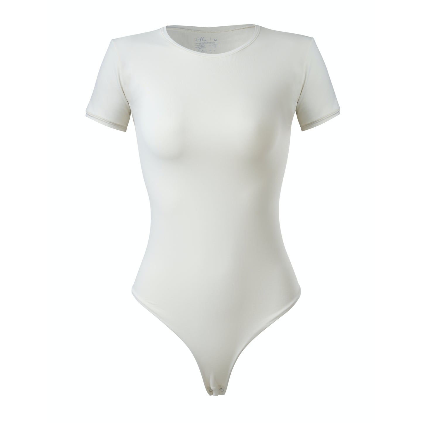 T-SHIRT BODYSUIT - IVORY